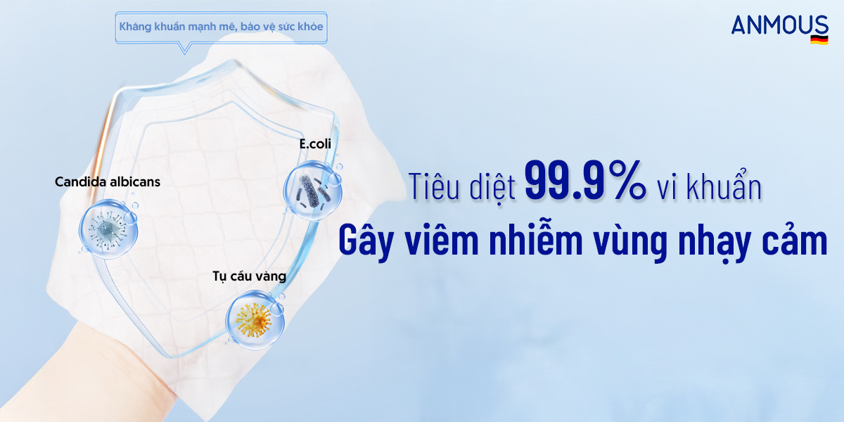 Kháng khuẩn mạnh mẽ