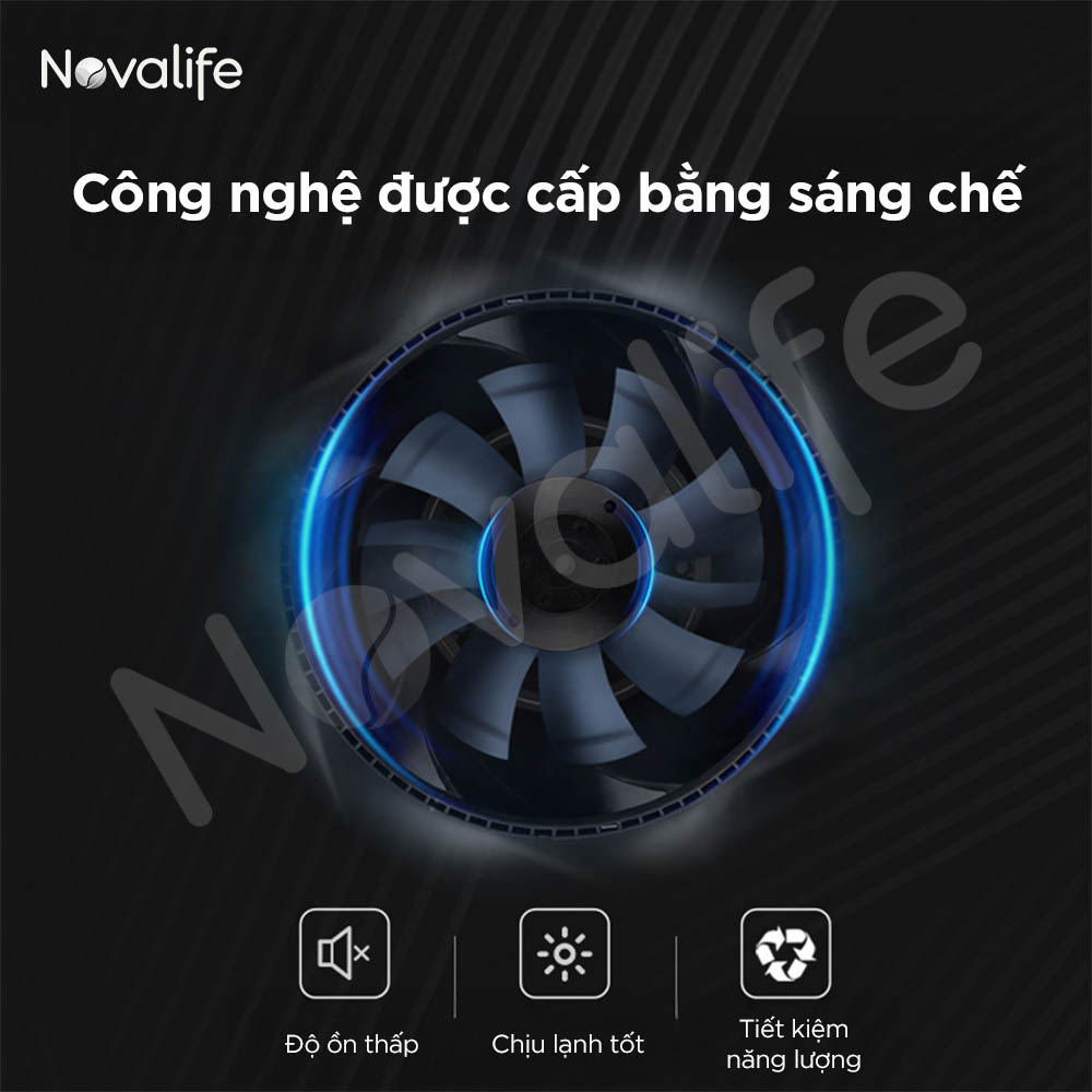 Máy cấp khí tươi hai chiều 3 in 1 Novalife KMC 280m³/h – Âm trần, Hiệu suất ERV>80% Vận hành thông minh, bền bỉ trong mọi điều kiện