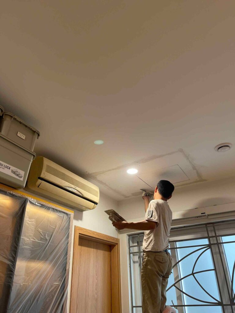 Lắp đặt hệ thống máy cấp khí tươi cho nhà phố đã hoàn thiện tại Lĩnh Nam Lắp đặt hệ thống máy cấp khí tươi cho nhà phố đã hoàn thiện tại Lĩnh Nam