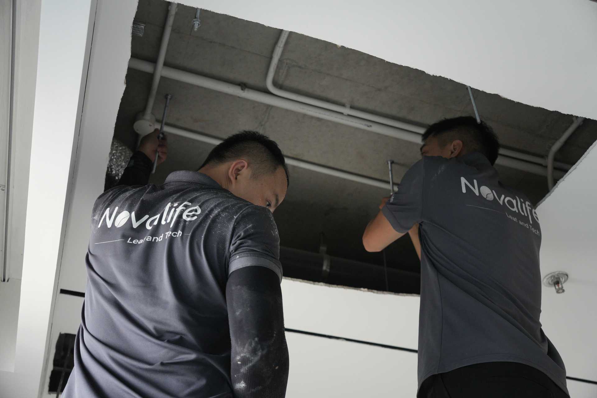 Novalife hoàn thiện hệ thống cấp khí tươi chung cư The Matrix One