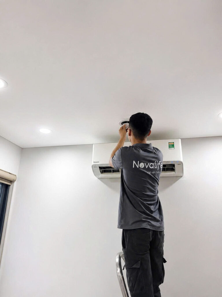 Hoàn thiện hệ thống máy cấp khí tươi cho chung cư Sky Oasis