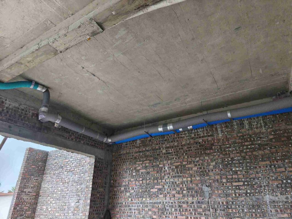 Hoàn thiện hệ thống máy cấp khí tươi cho nhà ở Phố Hiến