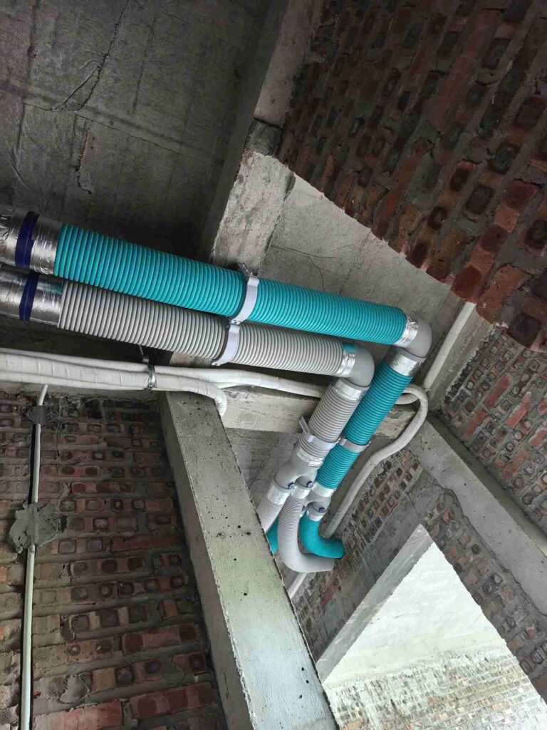 Hoàn thiện hệ thống máy cấp khí tươi cho nhà ở Phố Hiến