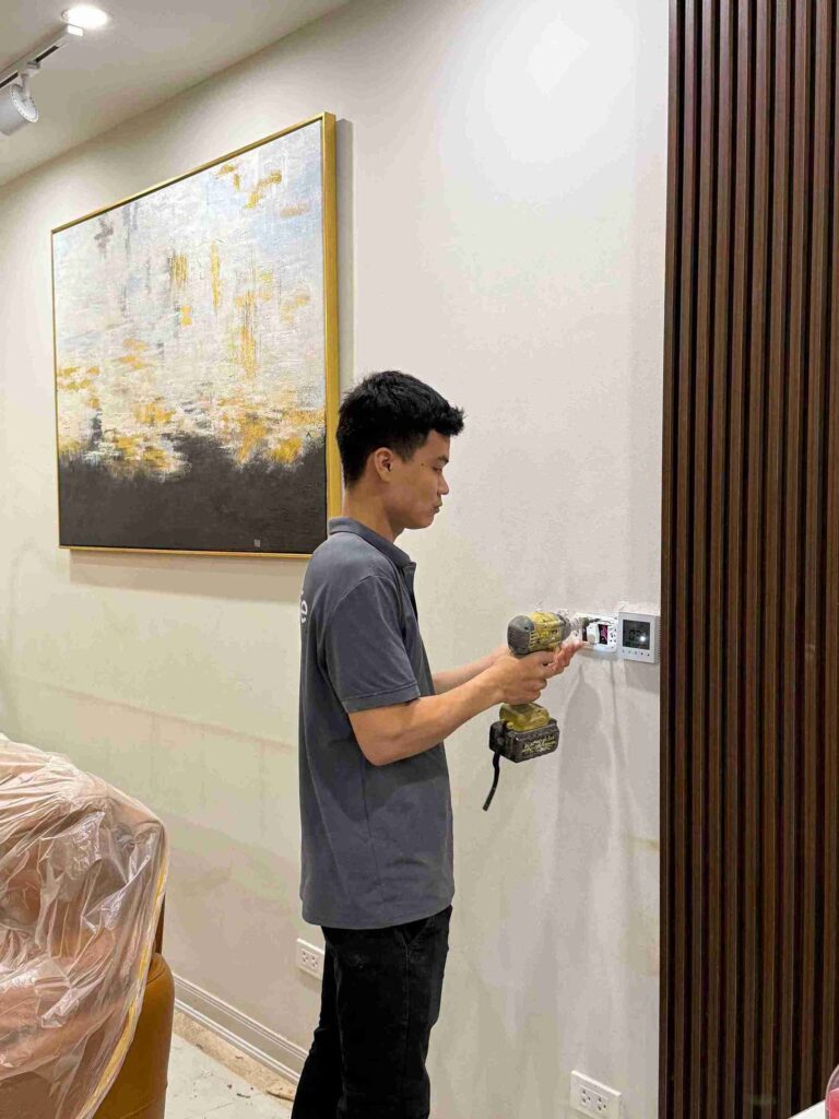 Hoàn thiện hệ thống máy cấp khí tươi cho chung cư Sông Hồng Parkview