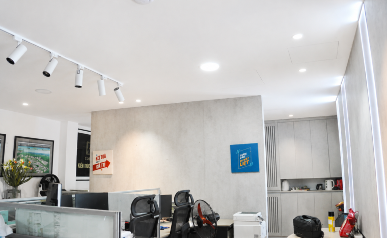 Hoàn thiện hệ thống máy cấp khí tươi cho trụ sở văn phòng Đống Đa