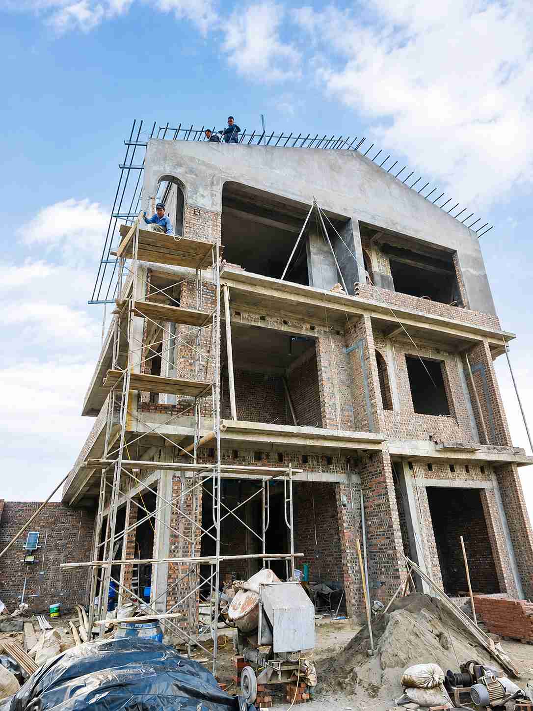 Hoàn thiện hệ thống máy cấp khí tươi cho nhà ở Phố Hiến