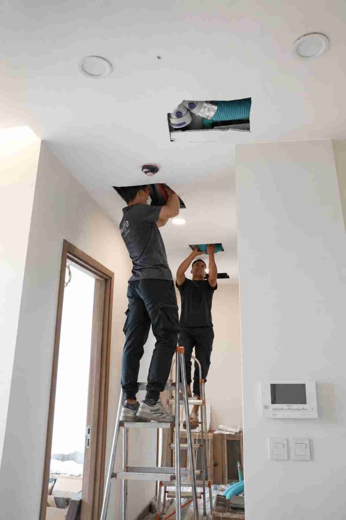 Hoàn thiện hệ thống máy cấp khí tươi cho chung cư Sky Oasis