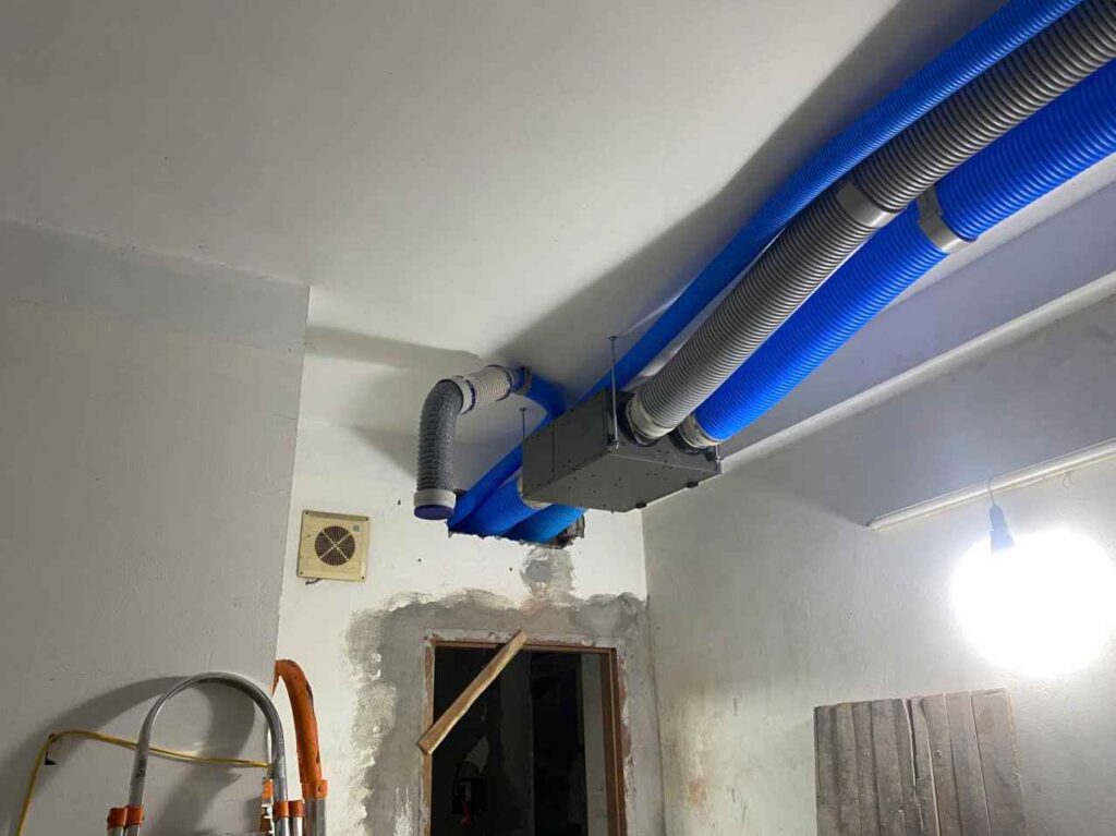 Hoàn thiện hệ thống máy cấp khí tươi cho nhà ở Thường Tín