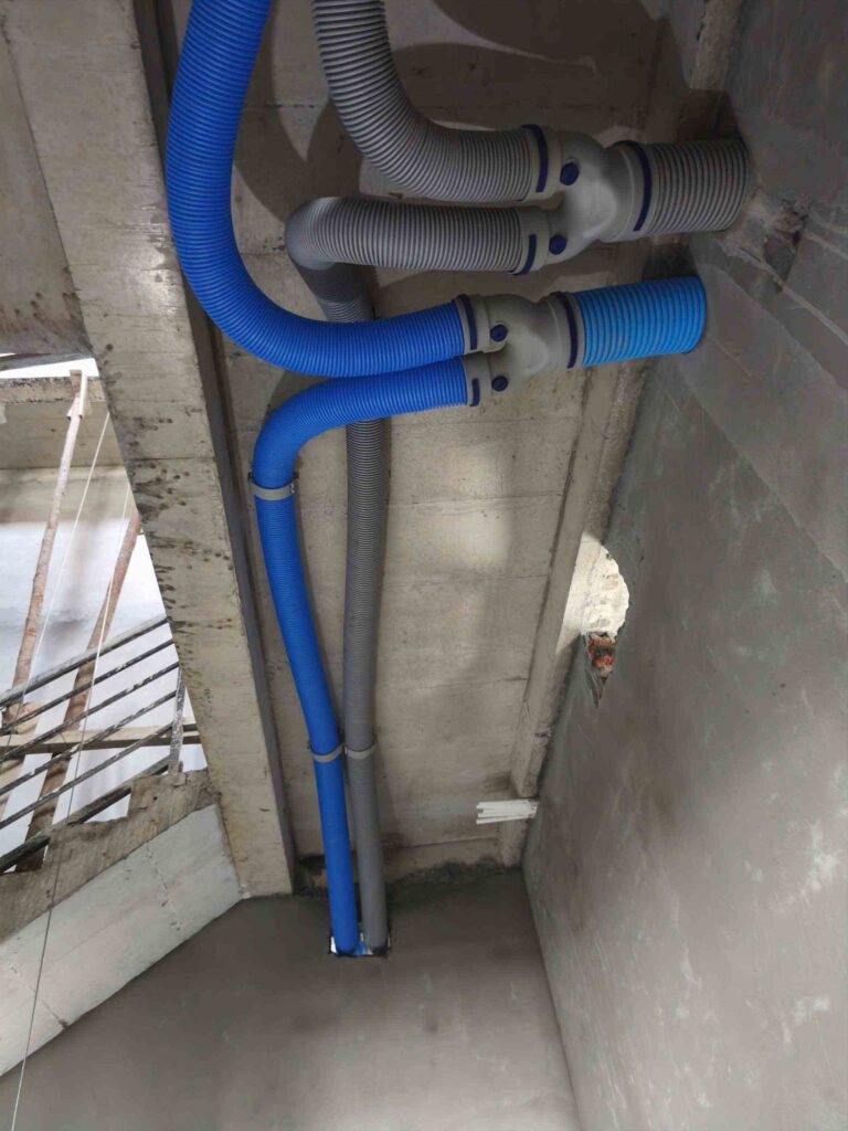 Hoàn thiện hệ thống máy cấp khí tươi cho biệt thự liền kề Louis City