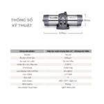 Máy lọc nước trung tâm Novalife NV-U8 – thông số kỹ thuật
