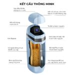 Máy làm mềm nước Novalife NV-S20: 2 m³/h – chống rò rỉ thông minh Kết cấu thông minh máy làm mềm nước Novalife NV-S20