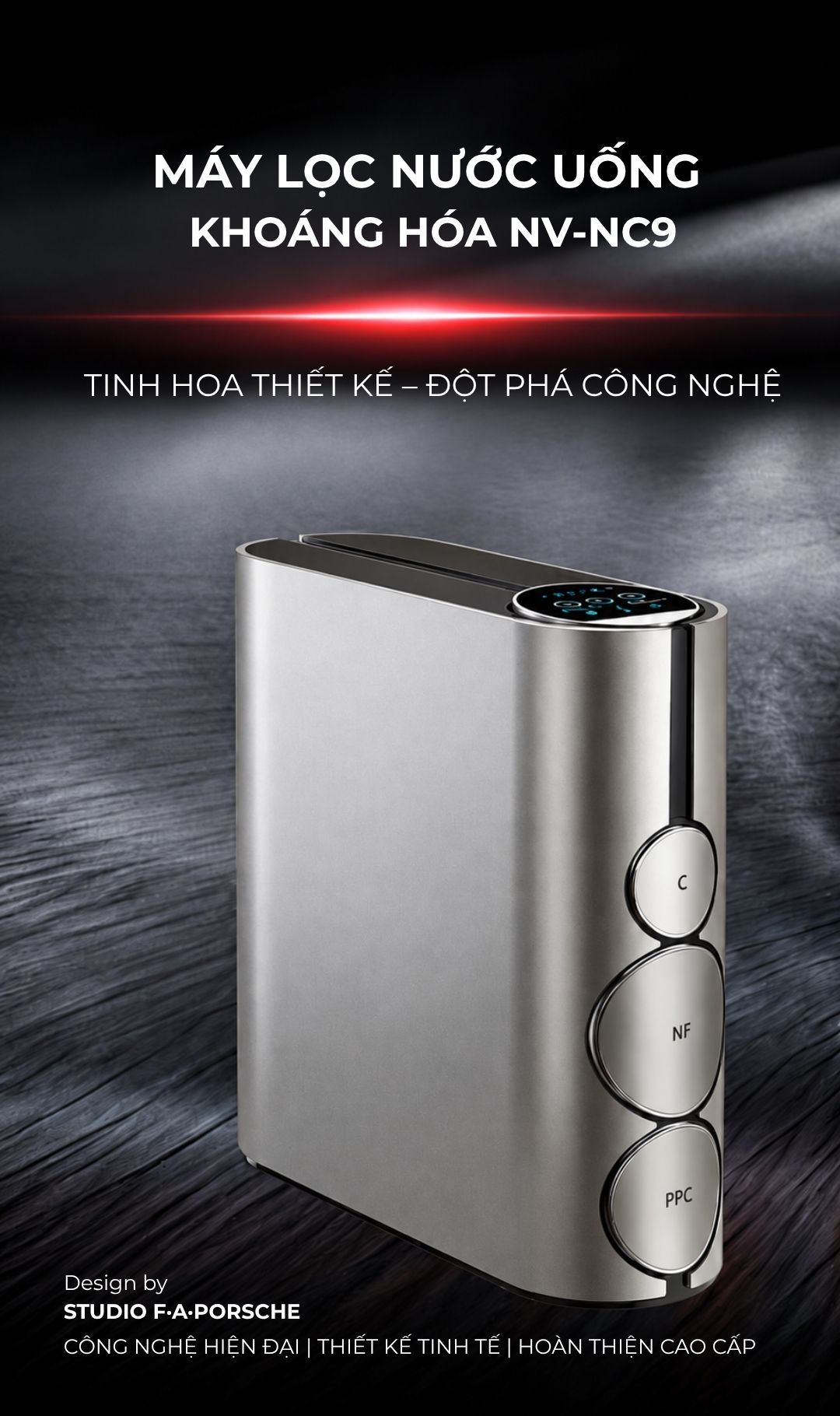 Máy lọc nước uống khoáng hóa Novalife NC-9 (NV-NC9)