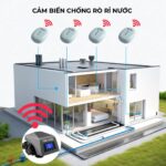 Máy làm mềm nước Novalife NV-S20: 2 m³/h – chống rò rỉ thông minh Cảm biến chống rò rỉ nước của máy làm mềm nước NV-S20