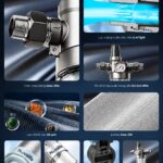 Bộ lọc sơ Novalife NV-M3: Không cần điện – Lưu lượng 5 m³/h Tính năng bộ lọc sơ NV-M3: thân inox 304, lõi lọc inox 316, lọc 50 µm, lưu lượng 5 m³/h