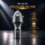 Bộ lọc sơ Novalife NV-M8 – xả cặn tự động, lõi lọc xoắn đa đĩa, lưu lượng 6 m³/h
