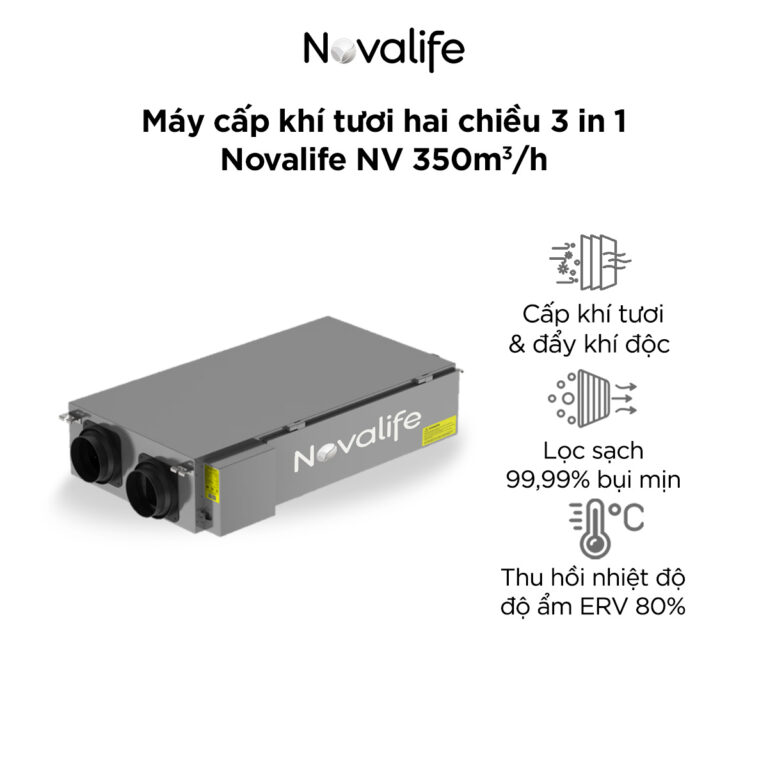 Máy cấp khí tươi hai chiều 3 in 1 IFD 350m³/h