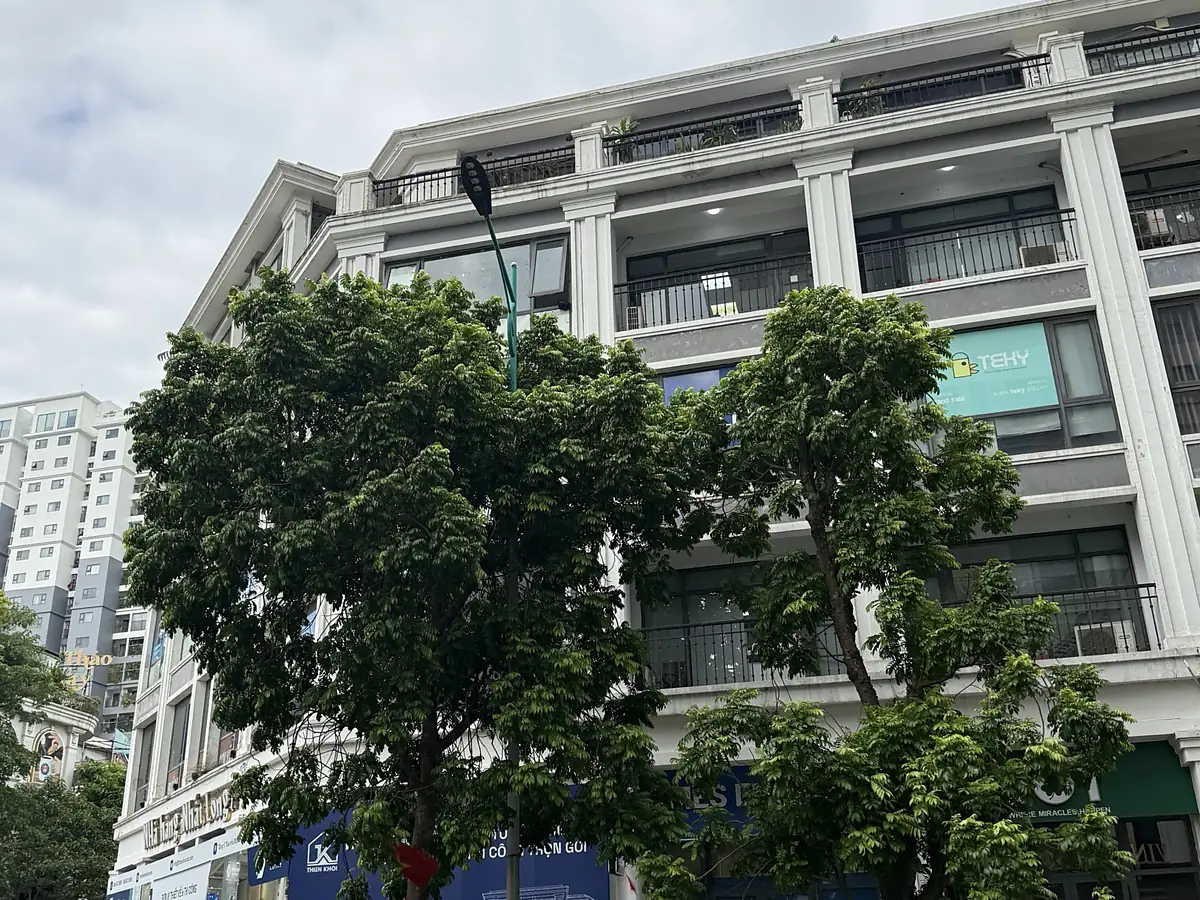 Lắp máy cấp khí tươi Novalife cho biệt thự liền kề tại Times City, Hà Nội Toàn cảnh dãy nhà liền kề Times City, Hai Bà Trưng, Hà Nội